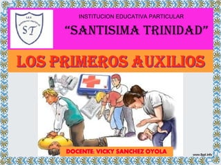 TITLE
INSTITUCION EDUCATIVA PARTICULAR
“SANTISIMA TRINIDAD”
 