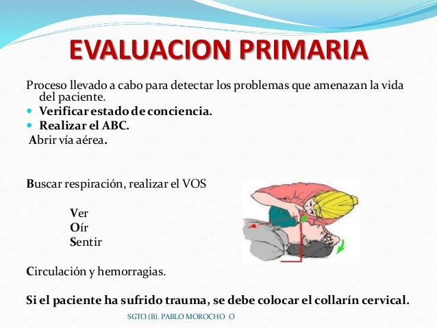 Primeros auxilios básicos