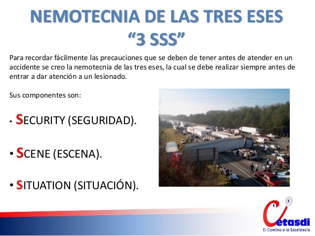 Primeros auxilios cetasdi 2014