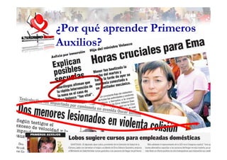 Primeros Auxilios en Niños