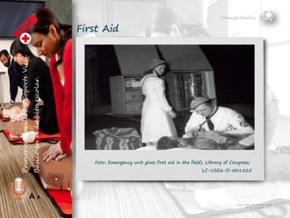 Primeros Auxilios
Juan Pablo Fernández Abuín
Nº Col. 11829
A A
Enlaces de Interés
American Heart Association
British Red Cross.
Universidad de Granada. Primeros Auxilios.
SLSA. Australia.
Primeros Auxilios. SOS Emergencias
 