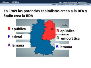 Primeros conflictos de la guerra | PPT