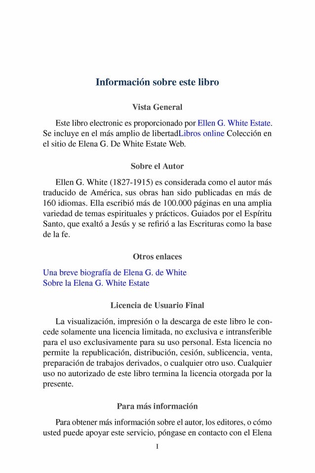 Primeros Escritos - Elena G. White