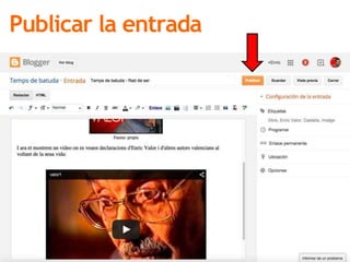 Publicar la entrada
 