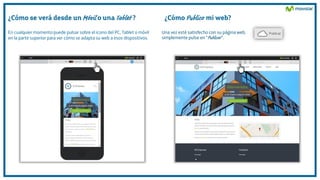 Movistar Tu Web: primeros pasos
