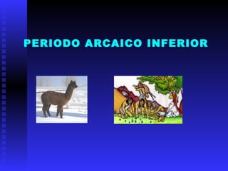 PERIODO ARCAICO INFERIOR
 