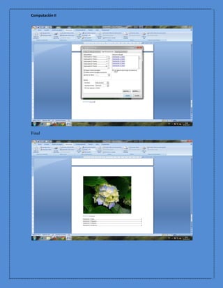 Computación II




Final
 
