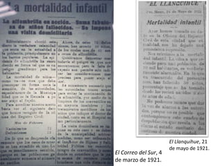El Correo del Sur, 4
de marzo de 1921.
El Llanquihue, 21
de mayo de 1921.
 