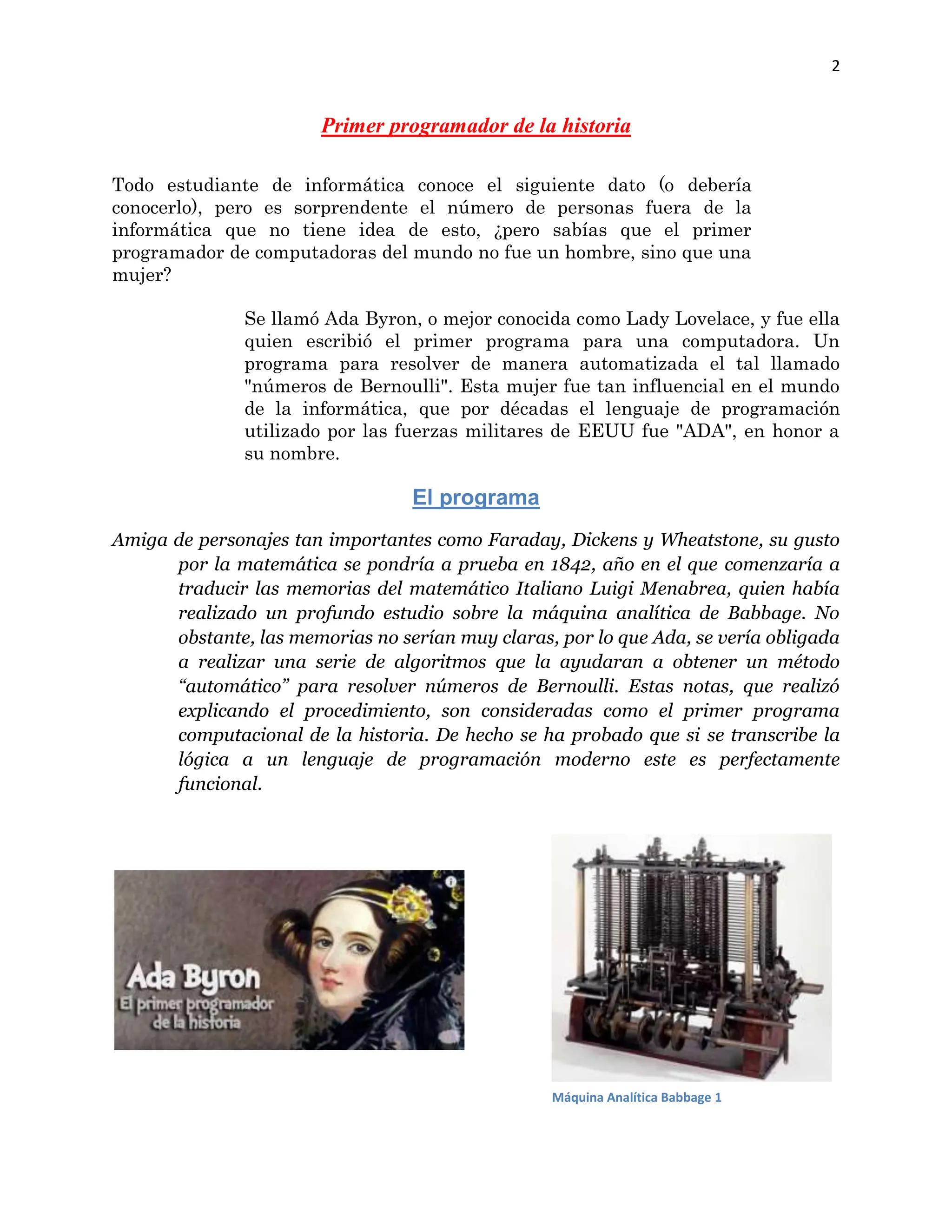 Primera Software Primer programador de la historia...docx