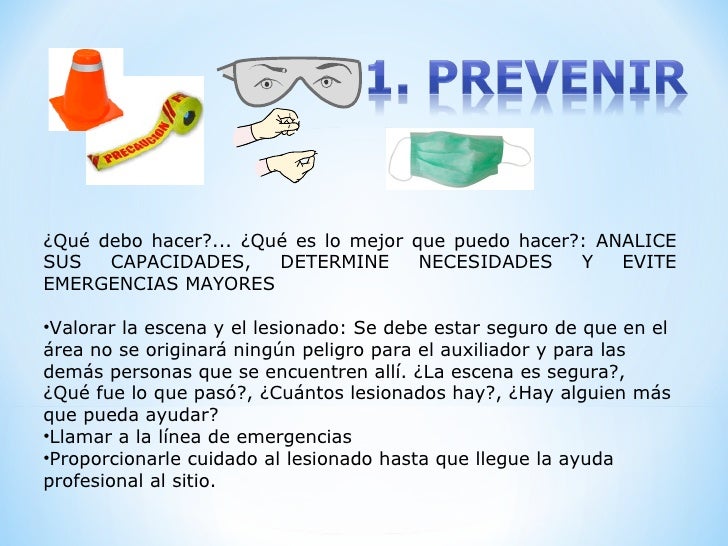 Primer respondiente para maestros