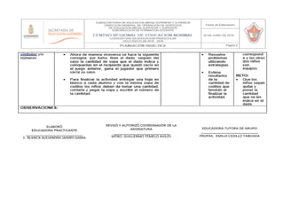 Primer semana de practicas