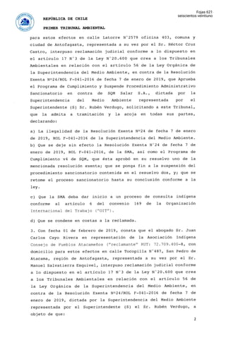 Fojas 621
seiscientos veintiuno
 