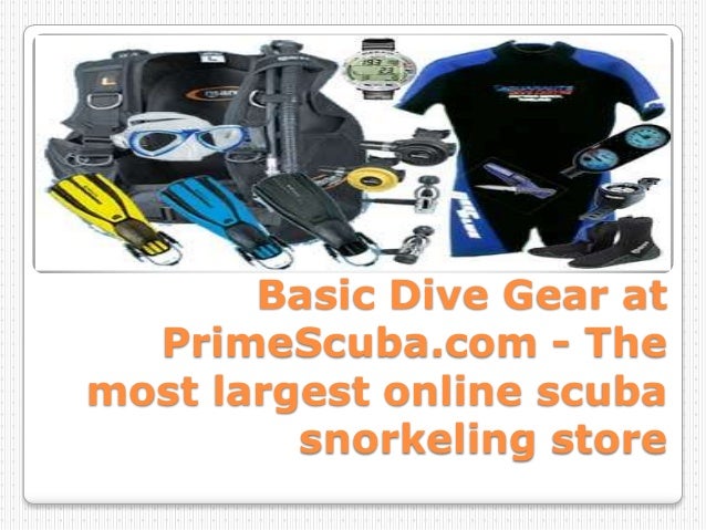 basic scuba gear