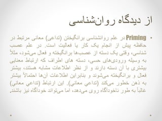 Priming theory | PPT