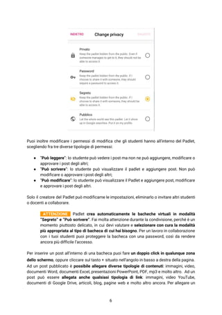 Primi passi con PADLET | PDF