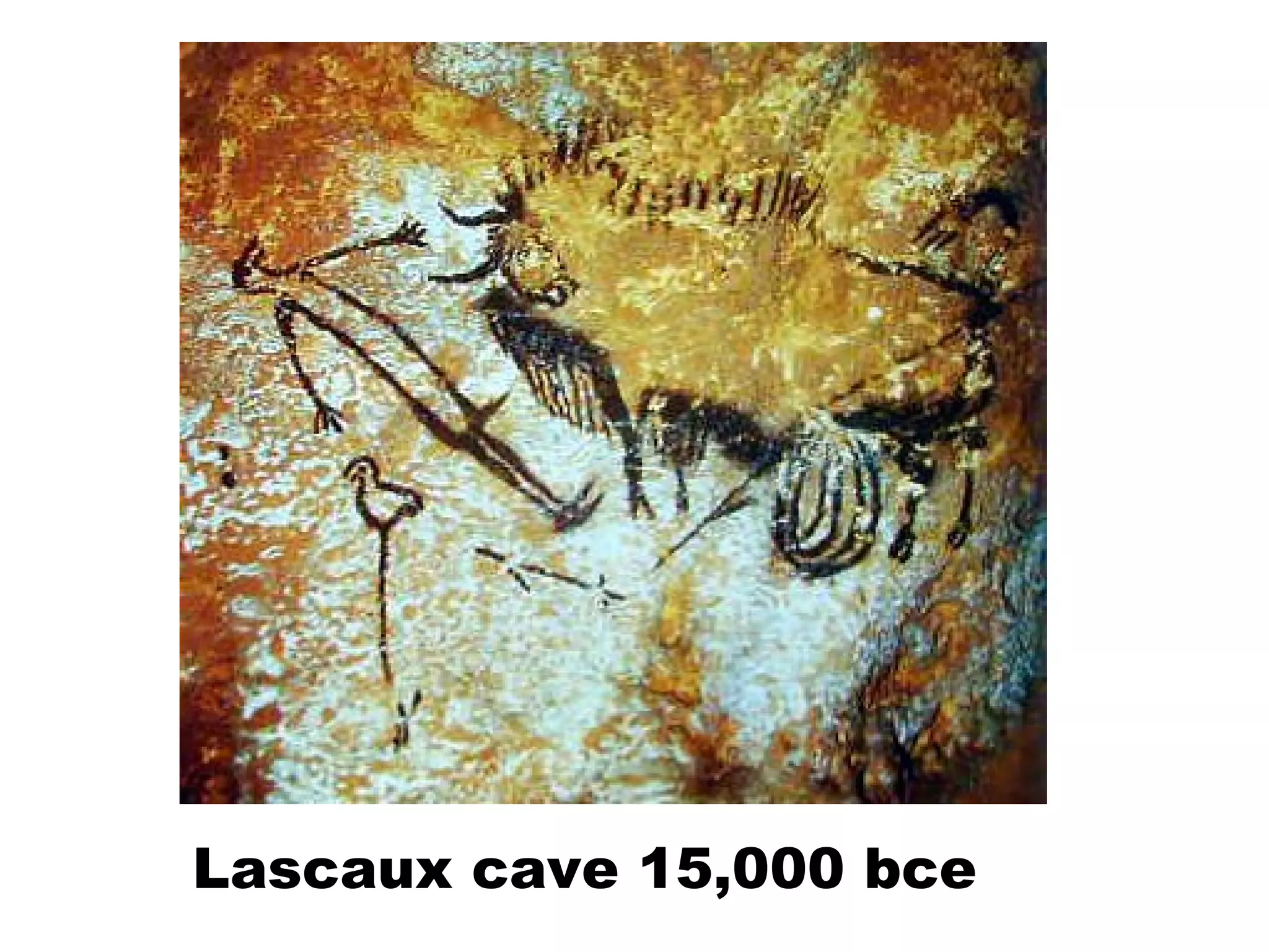 Lascaux cave 15,000 bce 