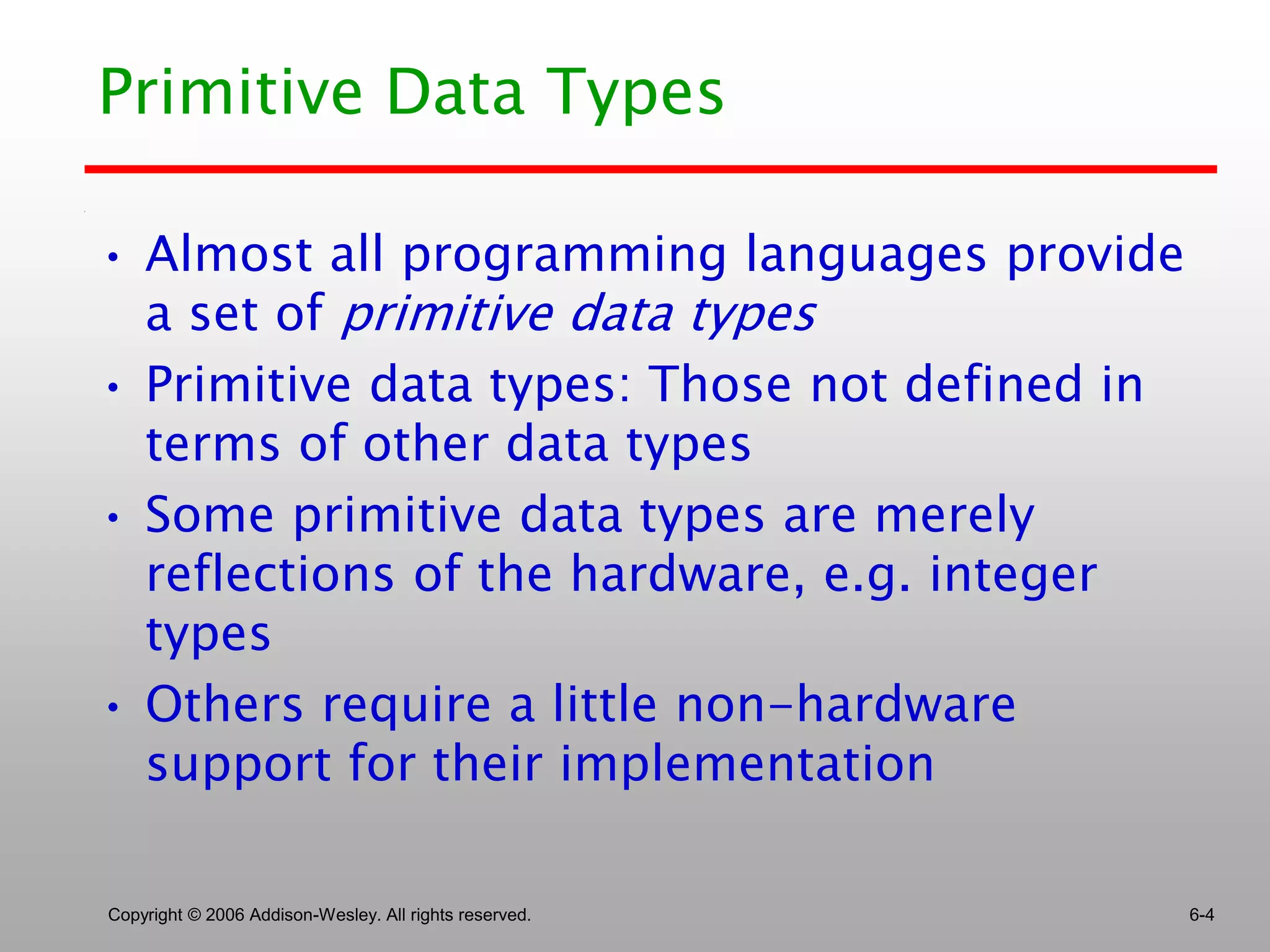 Primitive data types in java | PPT