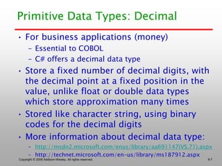 Primitive data types in java | PPT