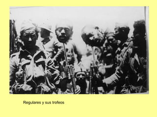 Regulares y sus trofeos
 
