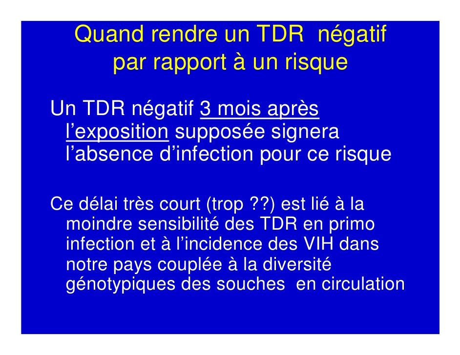 Rencontre hiv