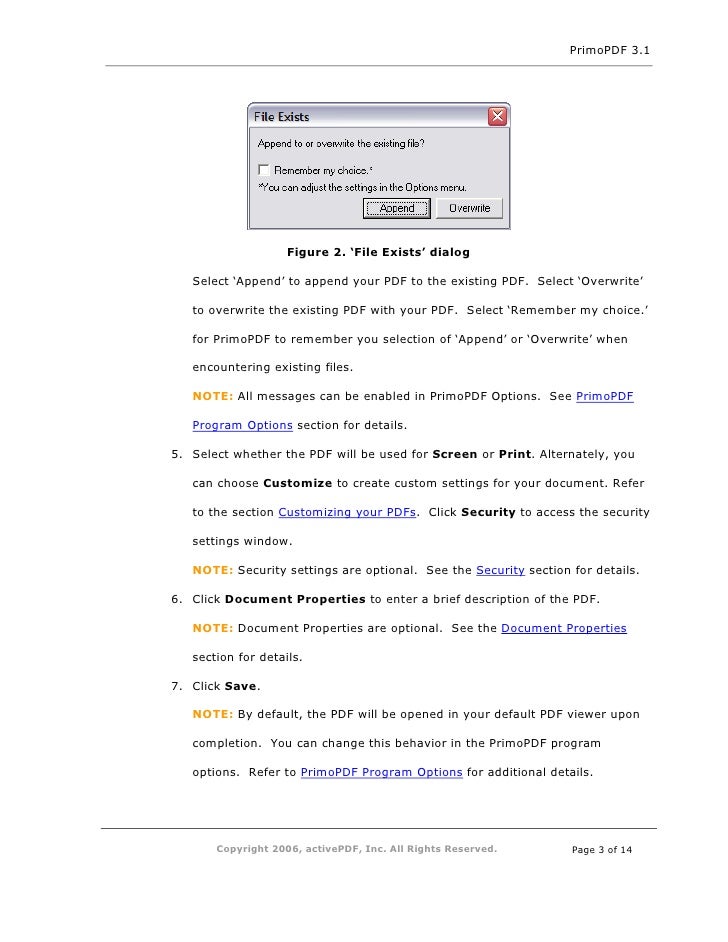 free download primo pdf