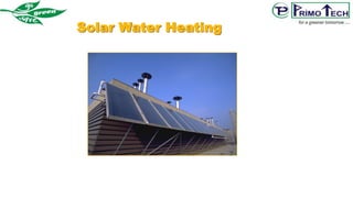 Solar Water Heating
 