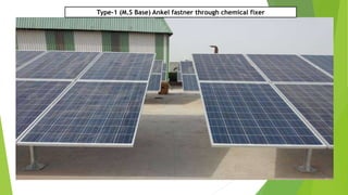 Type-1 (M.S Base) Ankel fastner through chemical fixer
 