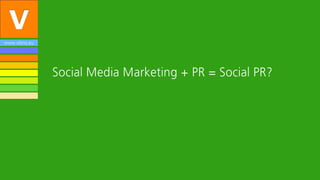 www.vibrio.eu




                Social Media Marketing + PR = Social PR?
 