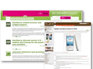 Blogger Relations
bei T-Mobile




                    OlafNitz.net
 