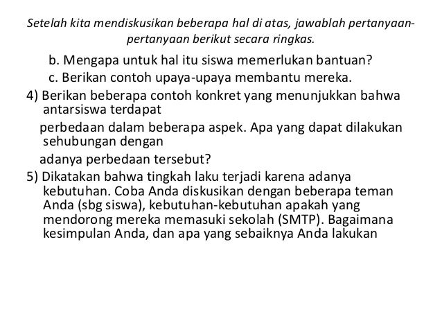 Bimbingan dan Konseling di sekolah