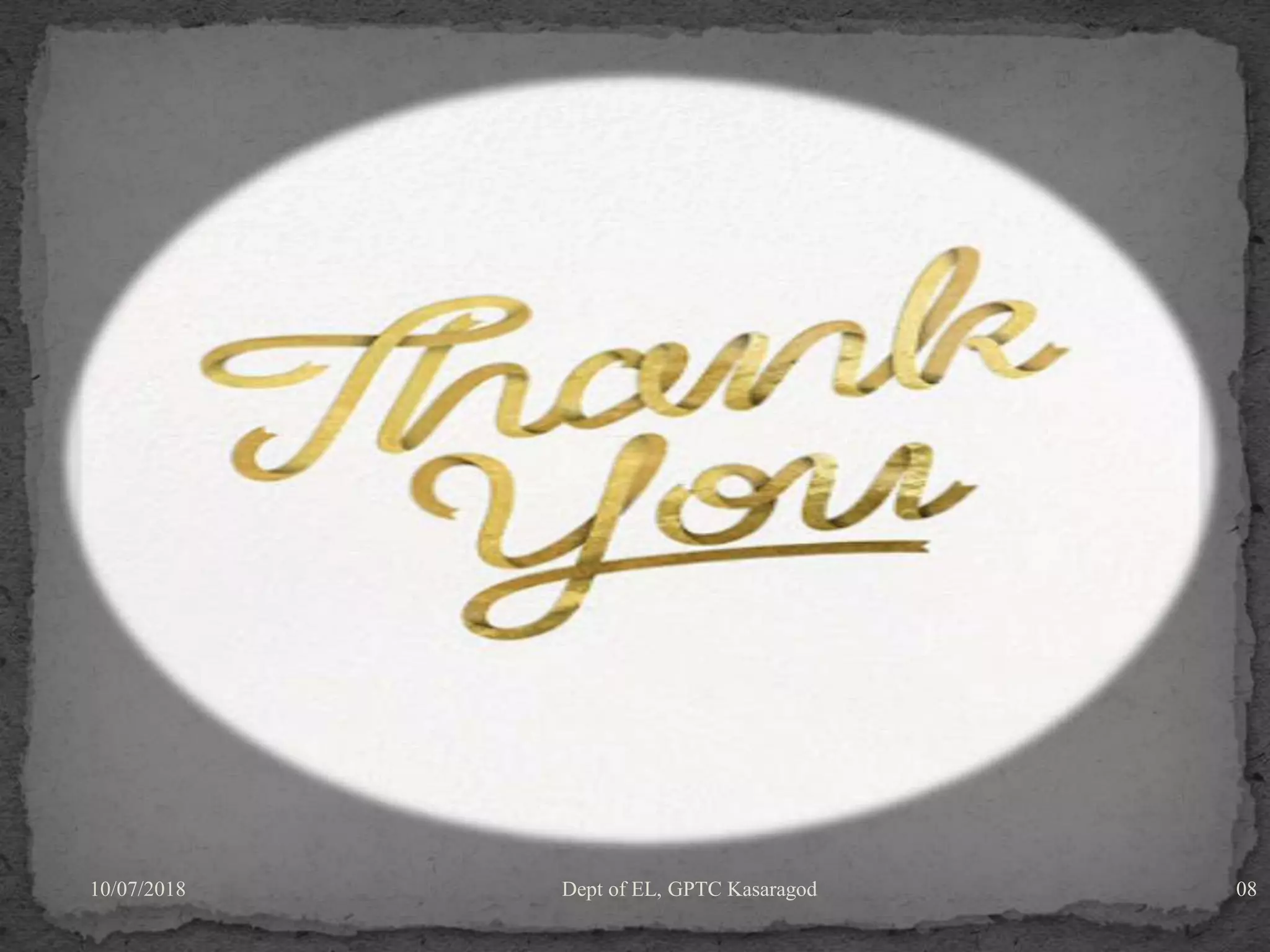 10/07/2018 Dept of EL, GPTC Kasaragod 08
 