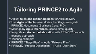 Prince2 Pid Examples PRINCE2 Agile Foundation – Complete Guide | PPTX