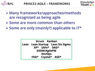 An introduction to PRINCE2 Agile® – with Andrew Kell | PDF