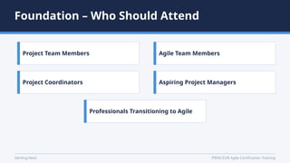 PRINCE2® Agile Foundation & Practitioner Certification Training | PPTX