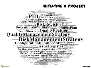 Initiating a Project




17                Termbles
 