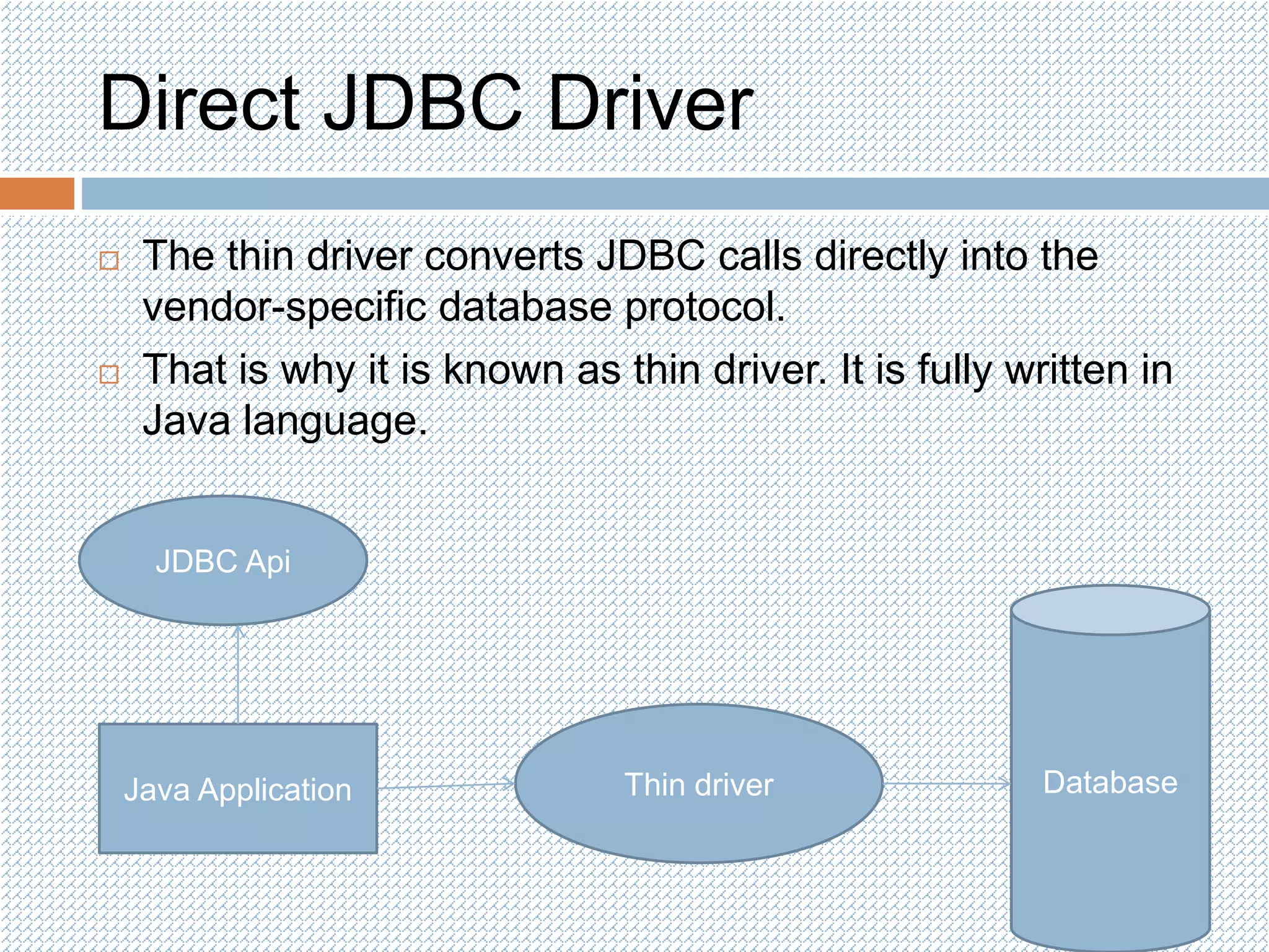 creating jdbc connection | PPT