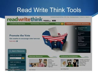 Read Write Think Tools 
 