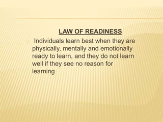 The PRINCIPLES of LEARNING (Principles of Teaching 1)