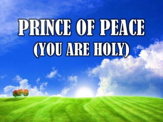 Prince of peace