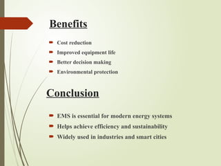 Comprehensive Energy Management System for Efficiency and ...
