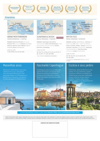 Princess   folheto europa 2018