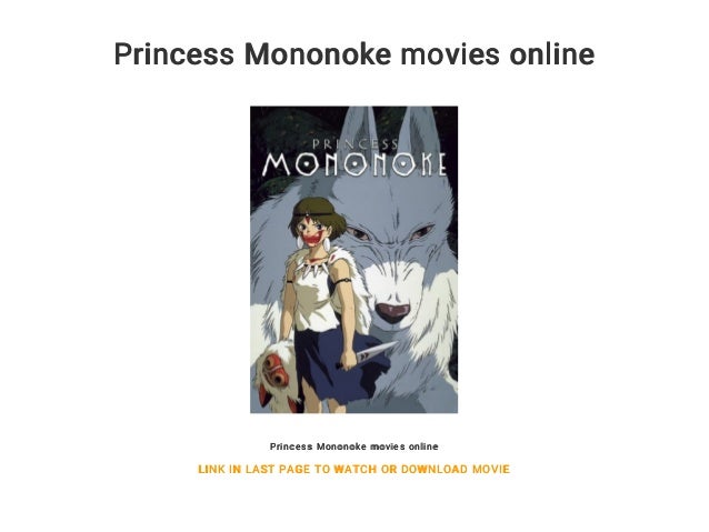 Princess Mononoke Movies Online