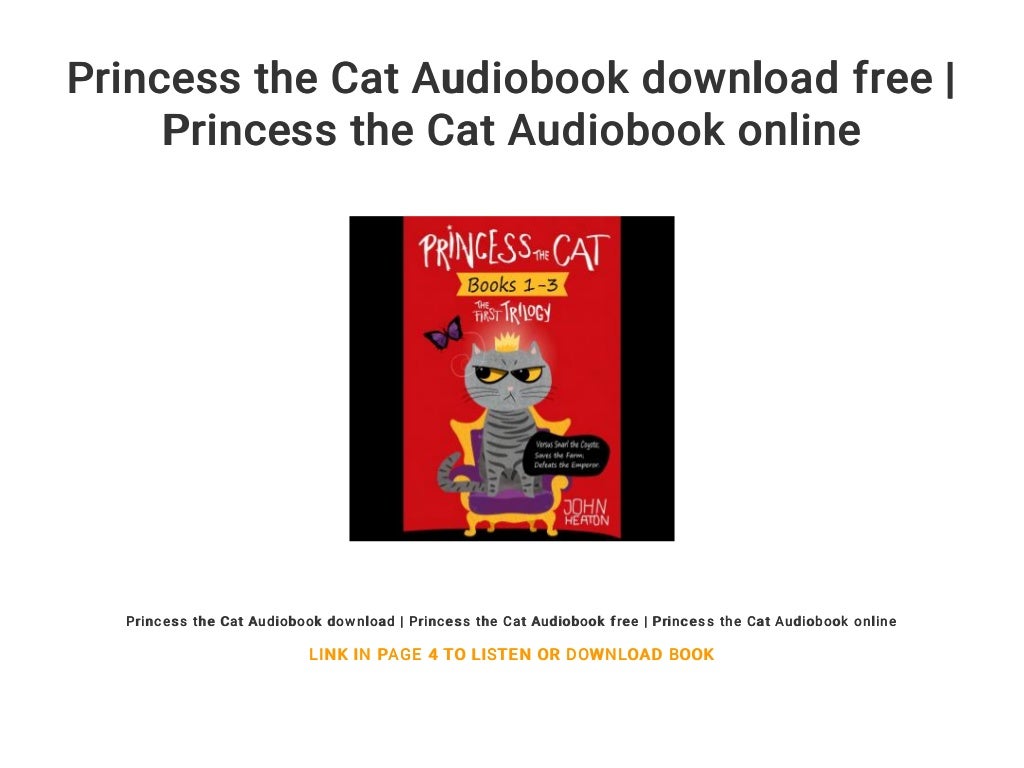 Princess the Cat Audiobook Cover