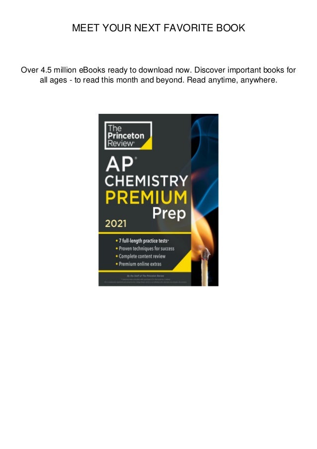 「PDF｣ Books Princeton Review AP Chemistry Premium Prep, 2021 7