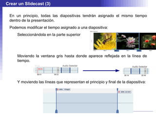 Escogemos entonces el fichero o los ficheros que queramos subir y publicar con SlideShare. 