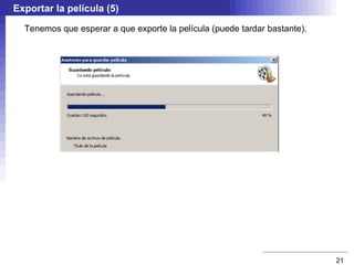 Para ello, debemos tener al menos dos elementos en el vídeo y estar en la vista de  guión gráfico . 