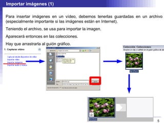 Windows Movie Maker Si no lo encontramos en el Menú Inicio, podemos ejecutarlo de otra forma: Menú Inicio -> Ejecutar... 