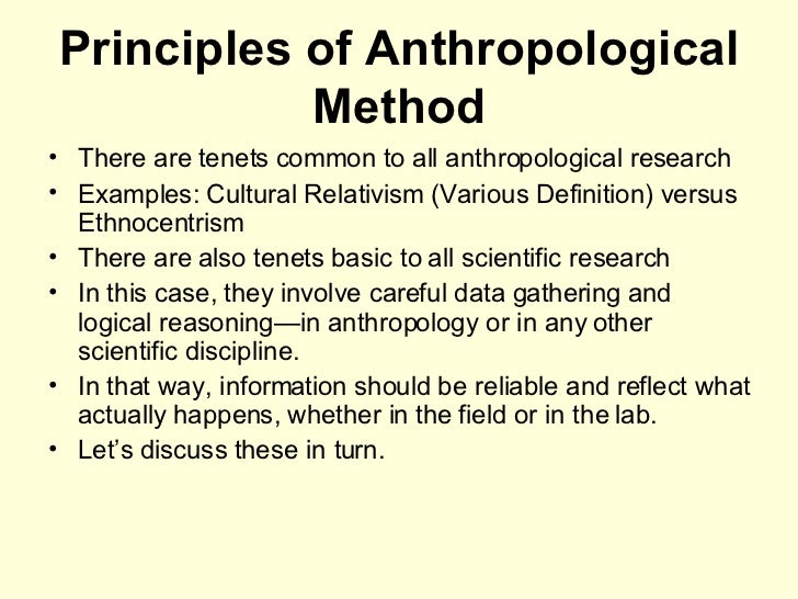 case study method in anthropology