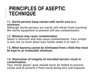 Princilples of aseptic | PPT