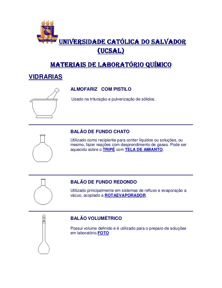 Vidraria de laboratorio pdf Vidraria de laboratorio pdf